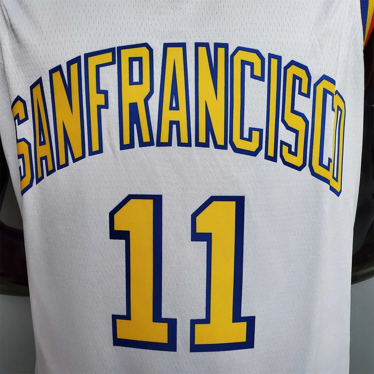 Thompson #11 Golden State Warriors Retro white 1