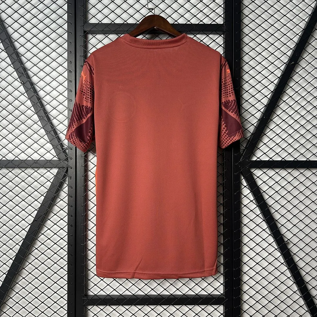 25-26 Palmeiras Goalkeeper Red Kit Soccer T-Shirt AAAAJersey Wholesale Yupoo 2