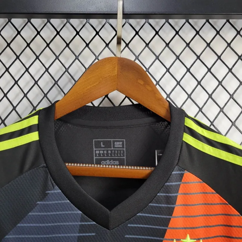 2024 Argentina Goalkeeper Black Kit Soccer Jerseys Yupoo 3