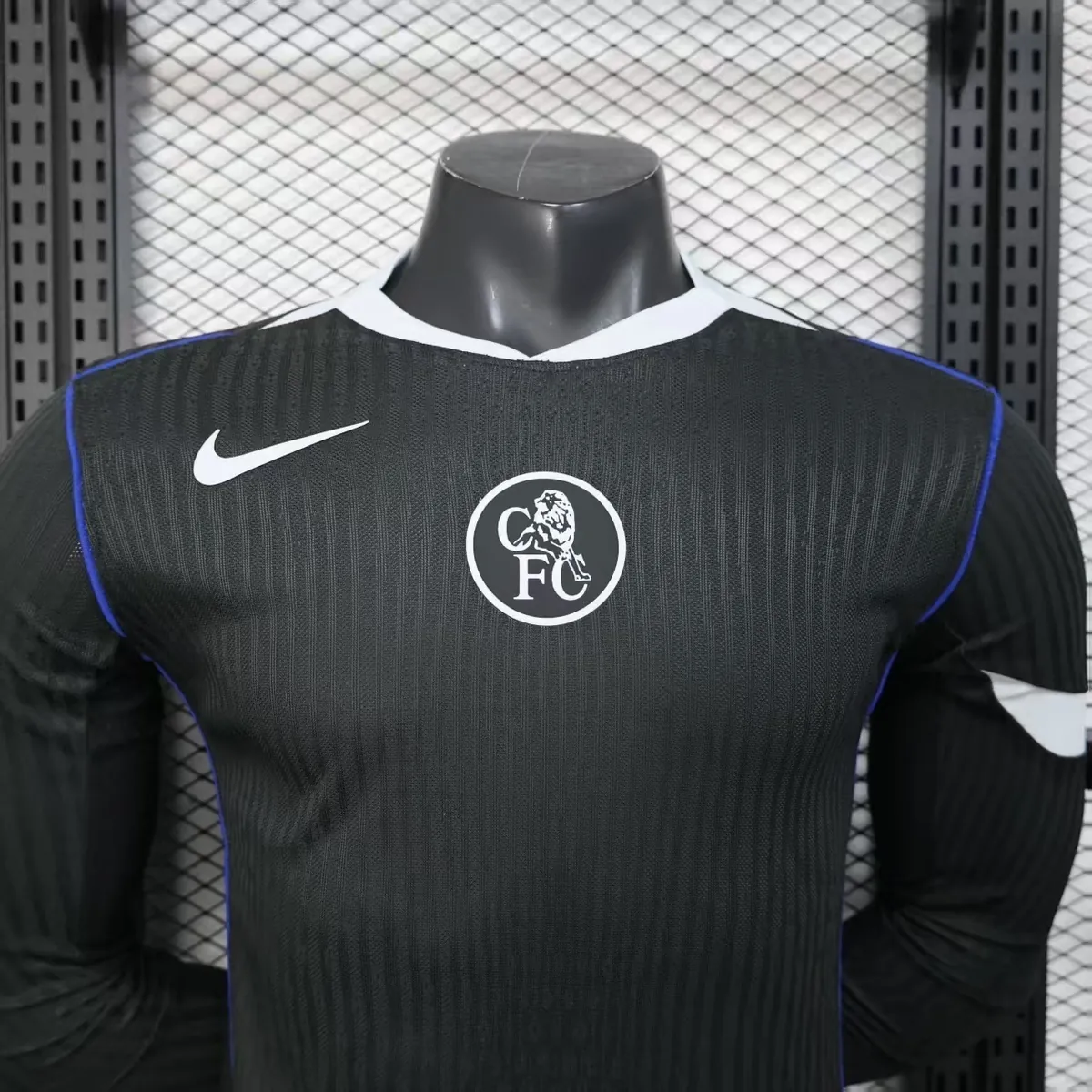 25-26 Chelsea Third Kit Player Version Long Sleeve Shirt Football AAAAJersey Dropship Yupoo 2