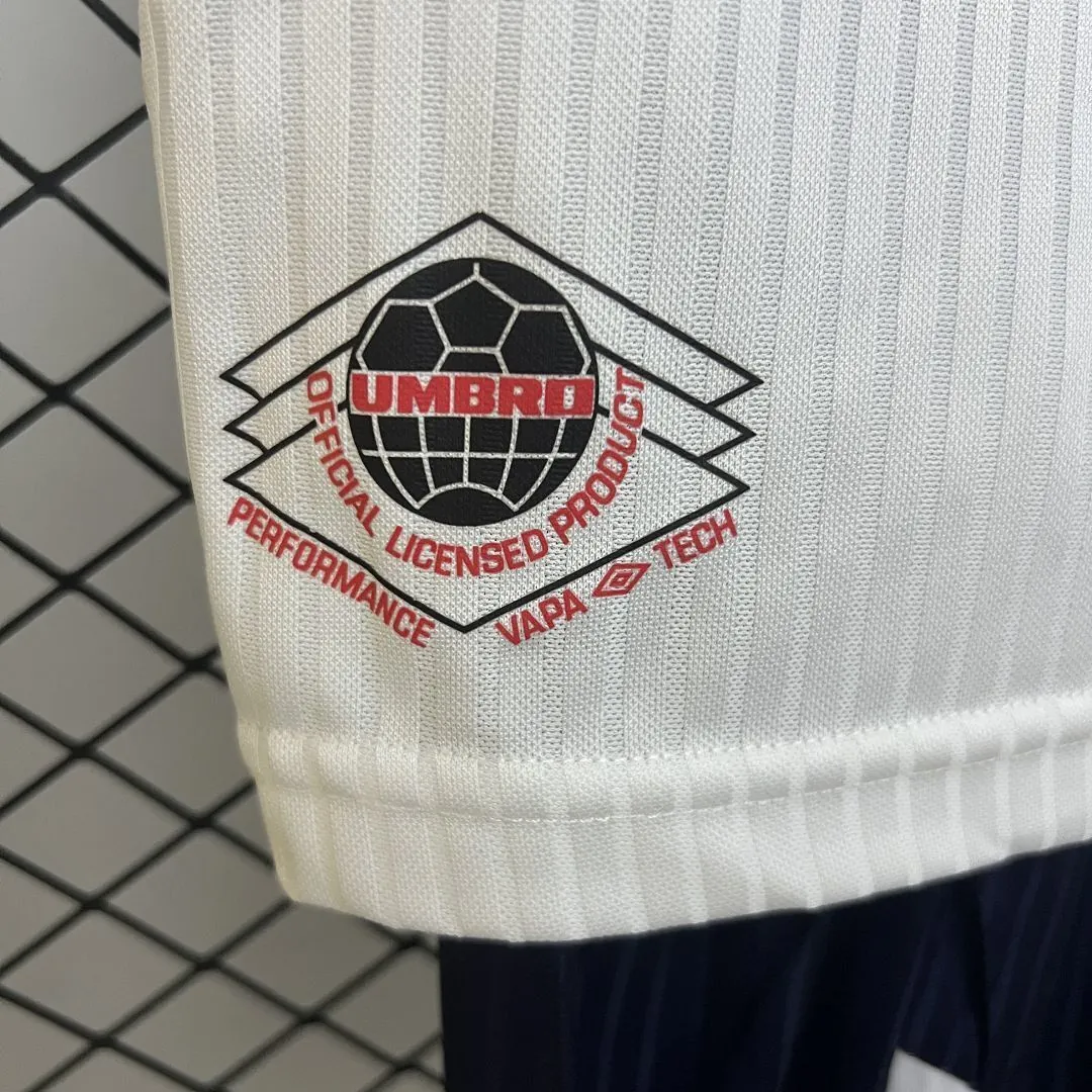 1998 England Home Retro Kid Kits Youth Apparels Soccer AAAAJersey Yupoo 1