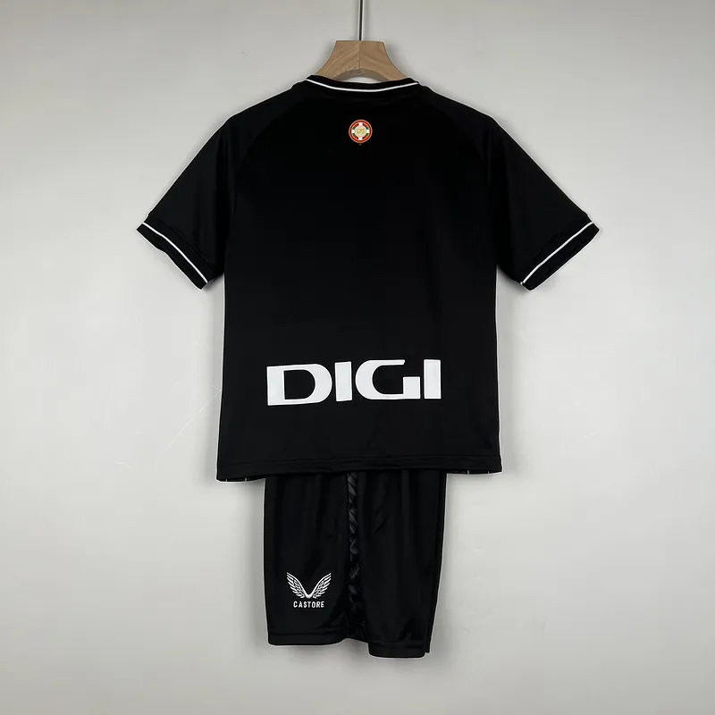 23-24 Kids Goalkeeper Athletic Bilbao Black size 16-28 Soccer Jerseys 9