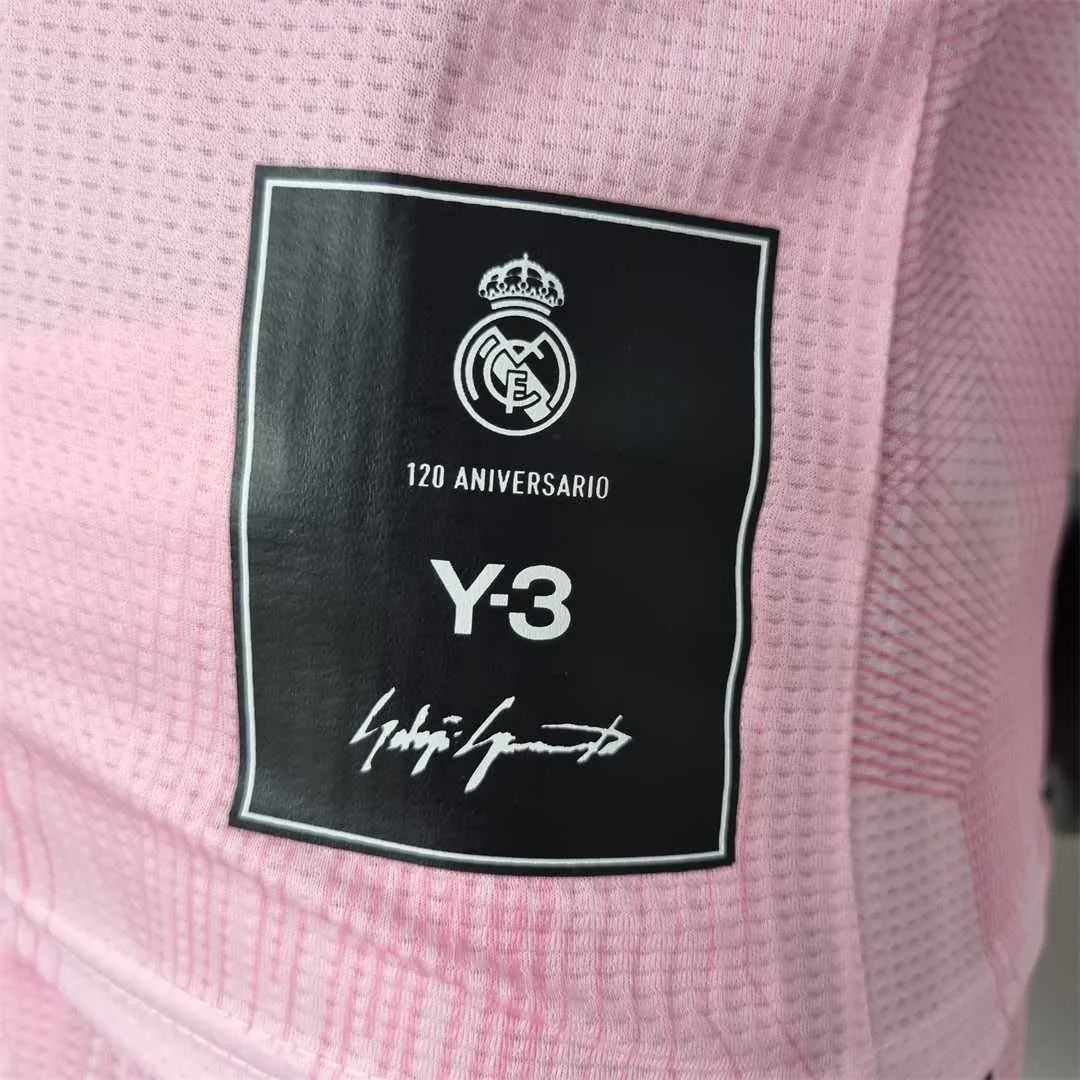 22-23 Real Madrid Y3 pink kids kit 5