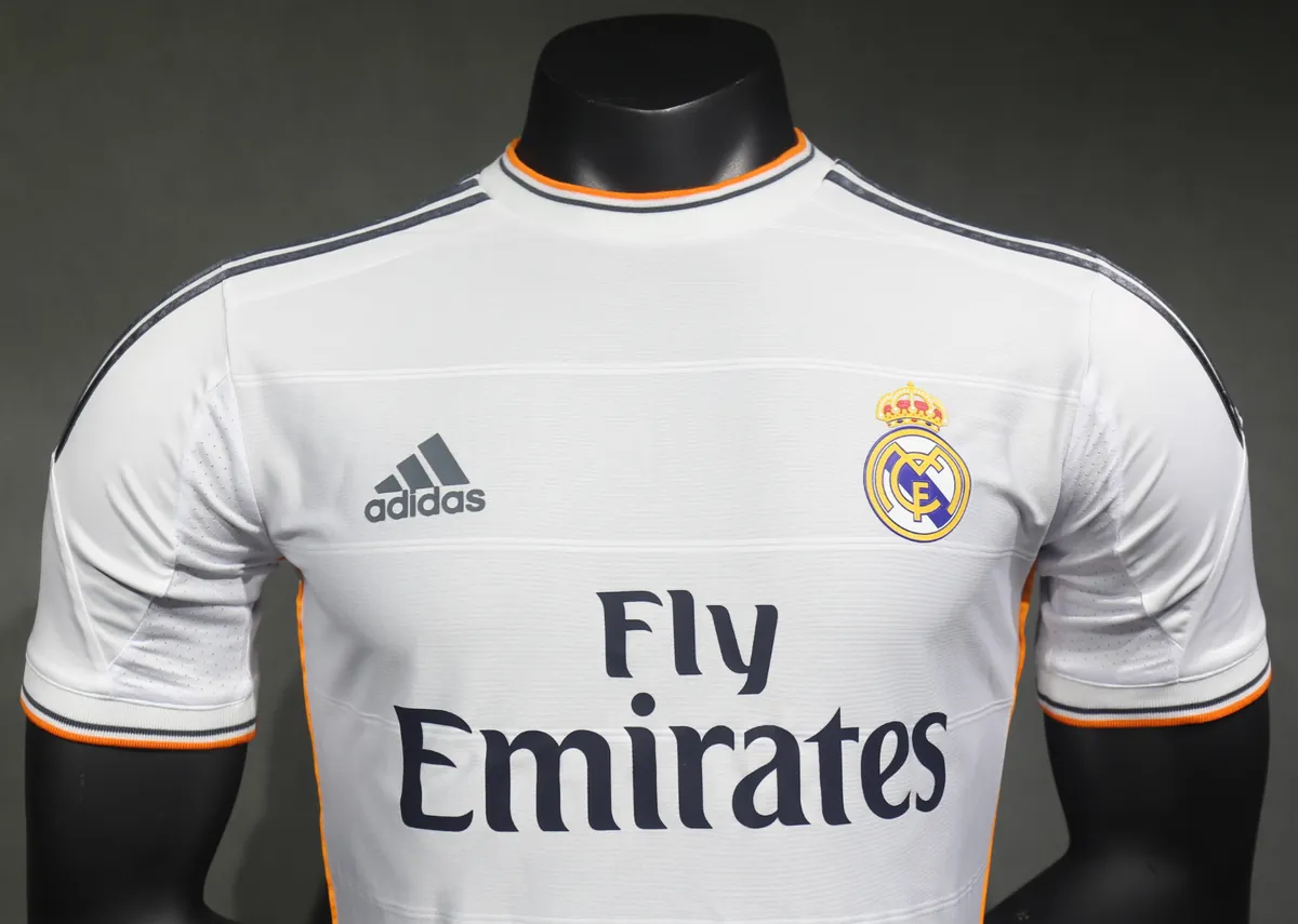 13-14 Real Madrid Home Retro Kit Vintage Player Version Sino Shirt AAAAJersey Dropship Yupoo 2
