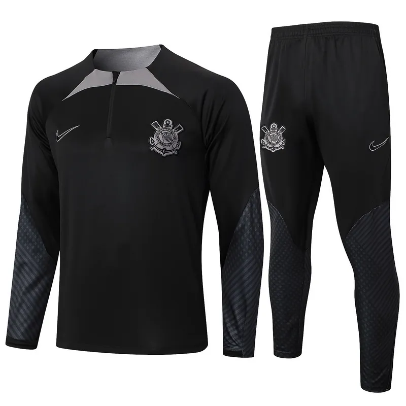 24-25 Corinthians Long Sleeve Training Suit Football Shirts 3