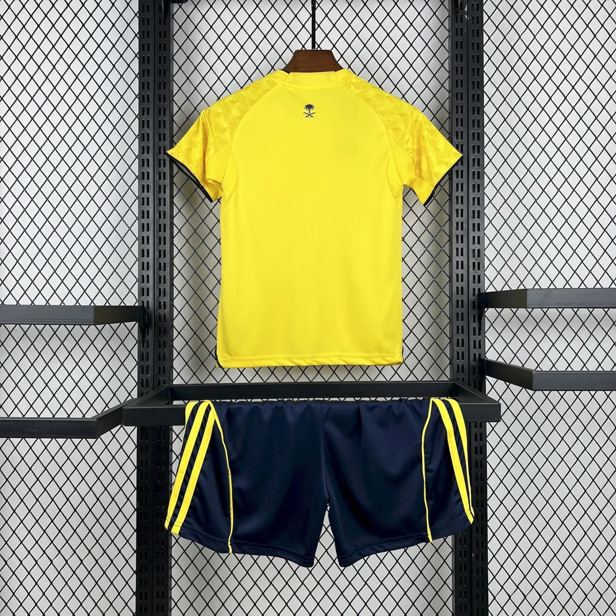 25-26 Al-Nassr Home Kid Kits Youth Apparels AAAAJersey Supply Yupoo 2