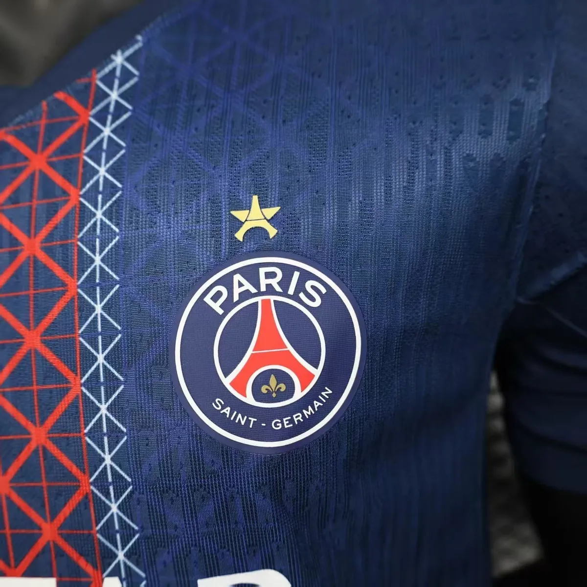 25-26 PSG Home Player Version Kit（With Stars）Soccer AAAAJersey Yupoo 5