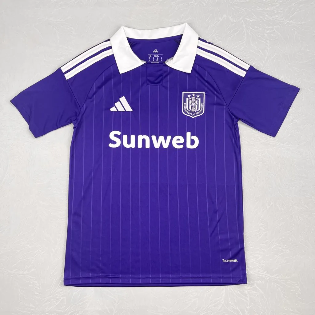 26-27 RSC Anderlecht Mens Home Kit Football T-Shirt AAAAJersey Supply Yupoo 8 6