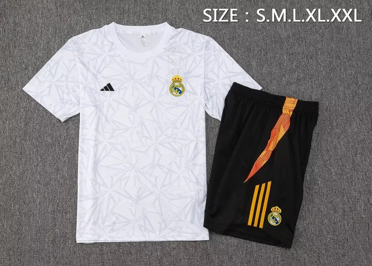 24-25 Real Madrid Training Soccer Jerseys Football Shirts 1
