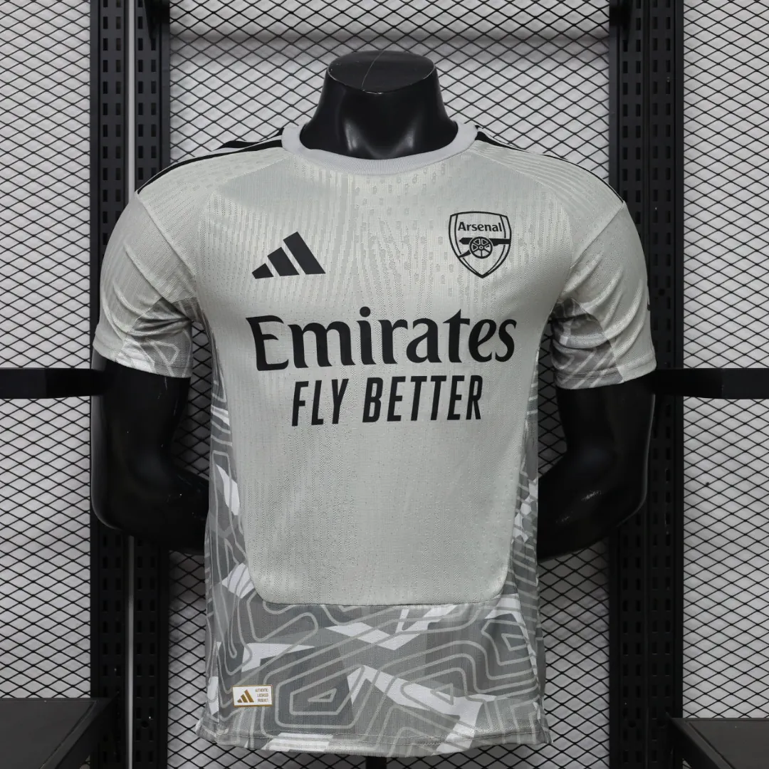 26-27 Arsenal Mens Goalkeeper kit Player Version Soccer T-Shirt AAAAJersey Supply Yupoo 7 5