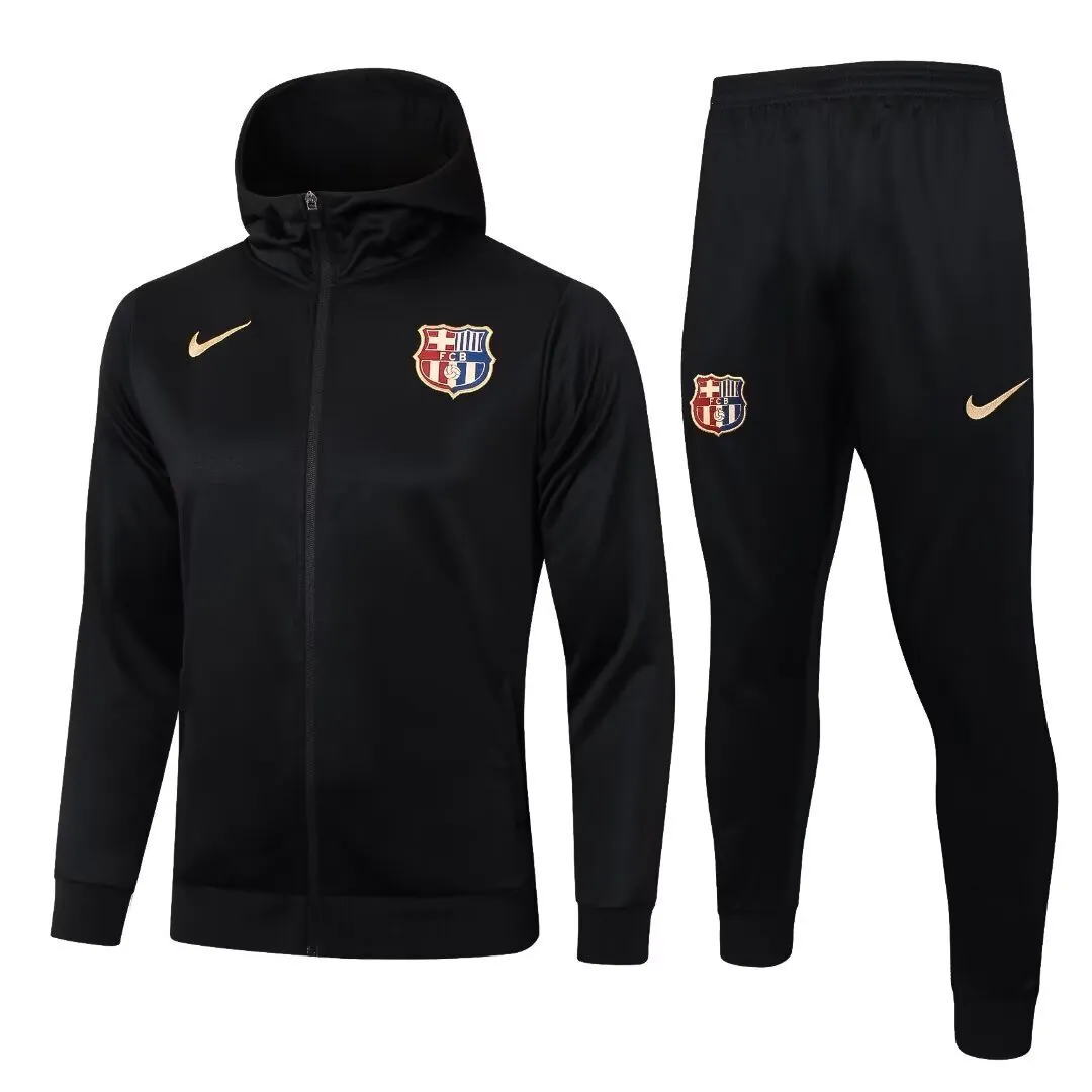 24-25 Barcelona Hoodie Jackets Football Shirts 3