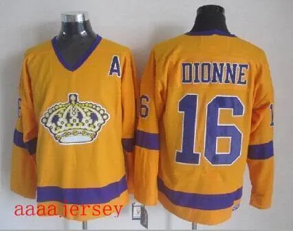 Los Angeles Kings retro ice hockey jersey M-3XL 洛杉矶国王队复古冰球服 6