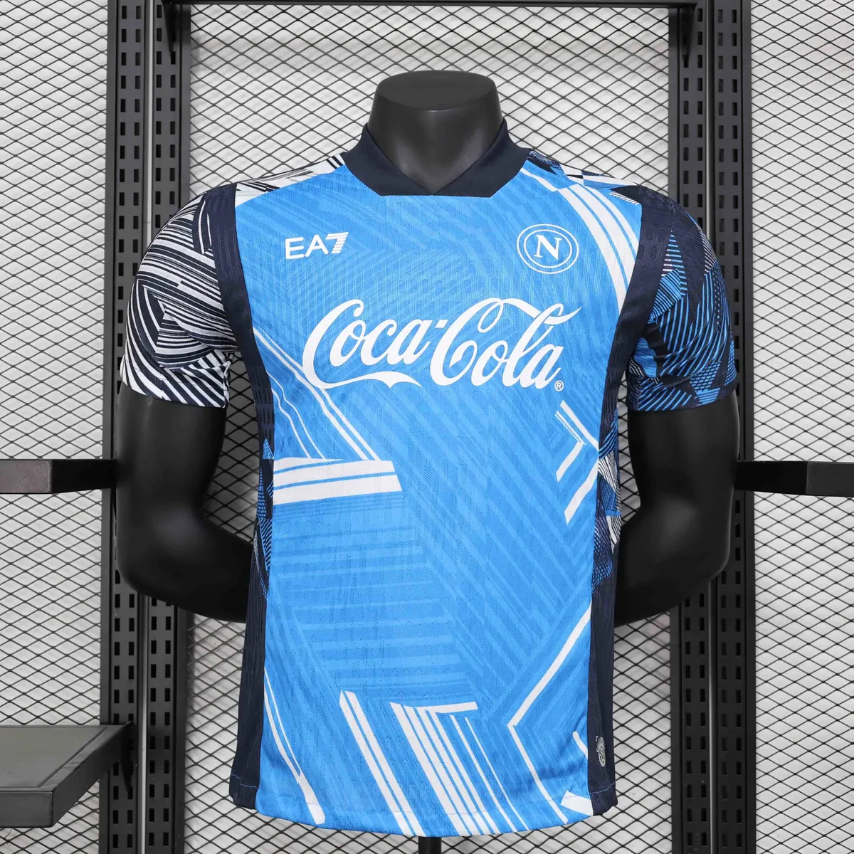 24-25 Napoli Pre-Match Kit Player Version Shirt AAAAJersey Supplier Yupoo 6