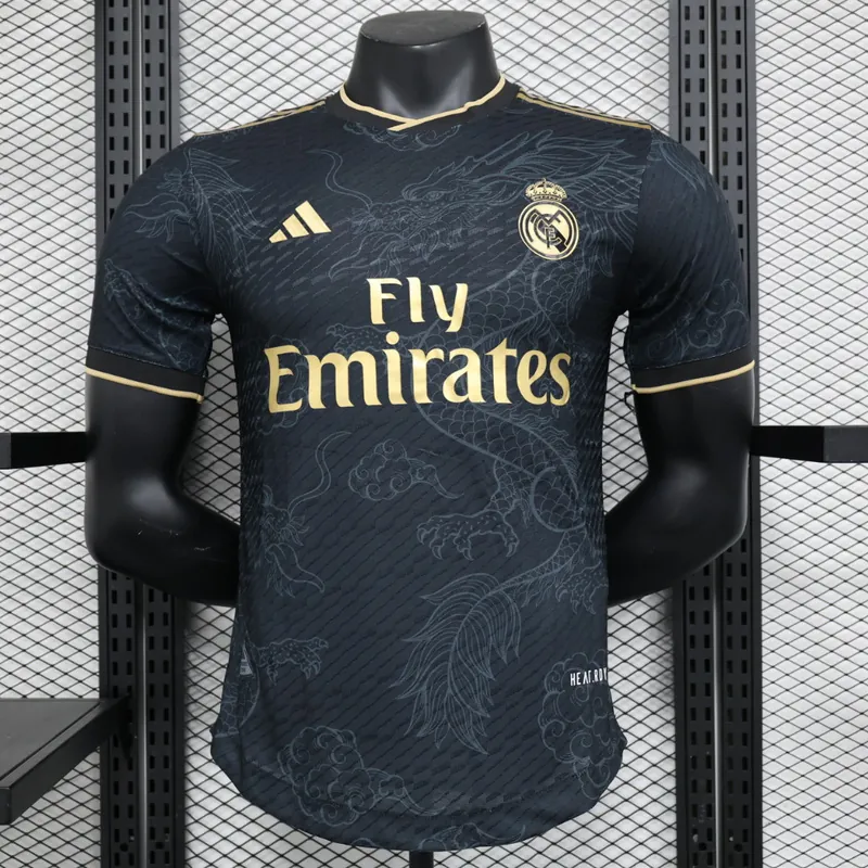23-24 Real Madrid Balck Dragon Player Version Soccer Jerseys Yupoo 4