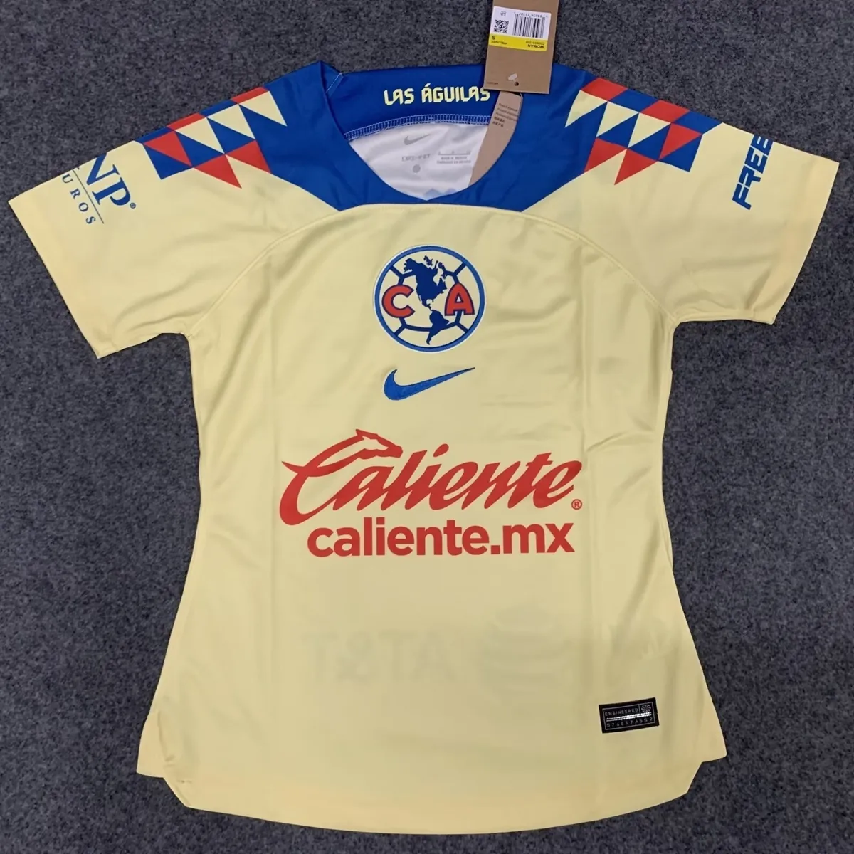 23-24 Club de Futbol America Women Shirt Home Kit Yellow Cheap Jersey Yupoo 2