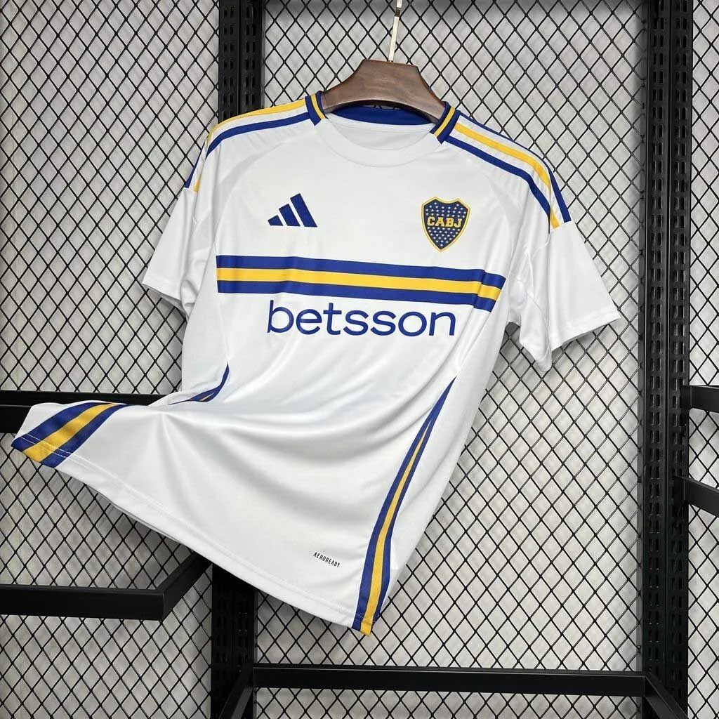 24-25 Boca Away Kit Soccer Uniform Sport AAAAJersey Yupoo 4