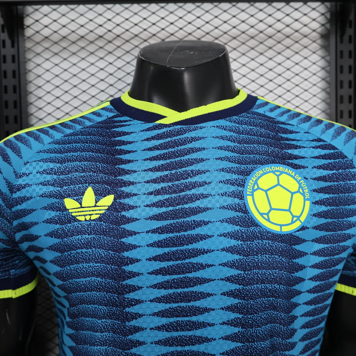 2026 World Cup Colombia away football jersey player version 9