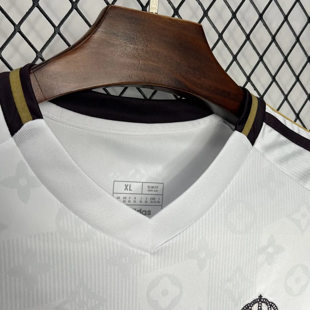 24-25 Real Madrid X LV White Special Edition Shirt AAAAJersey Supplier Yupoo 3