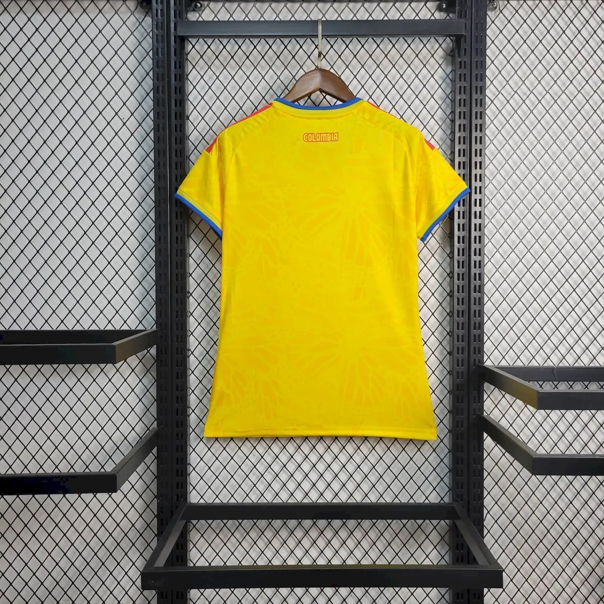 2026 World Cup Colombia Home Womens Kit Soccer T-Shirt AAAAJersey Supply Yupoo 5