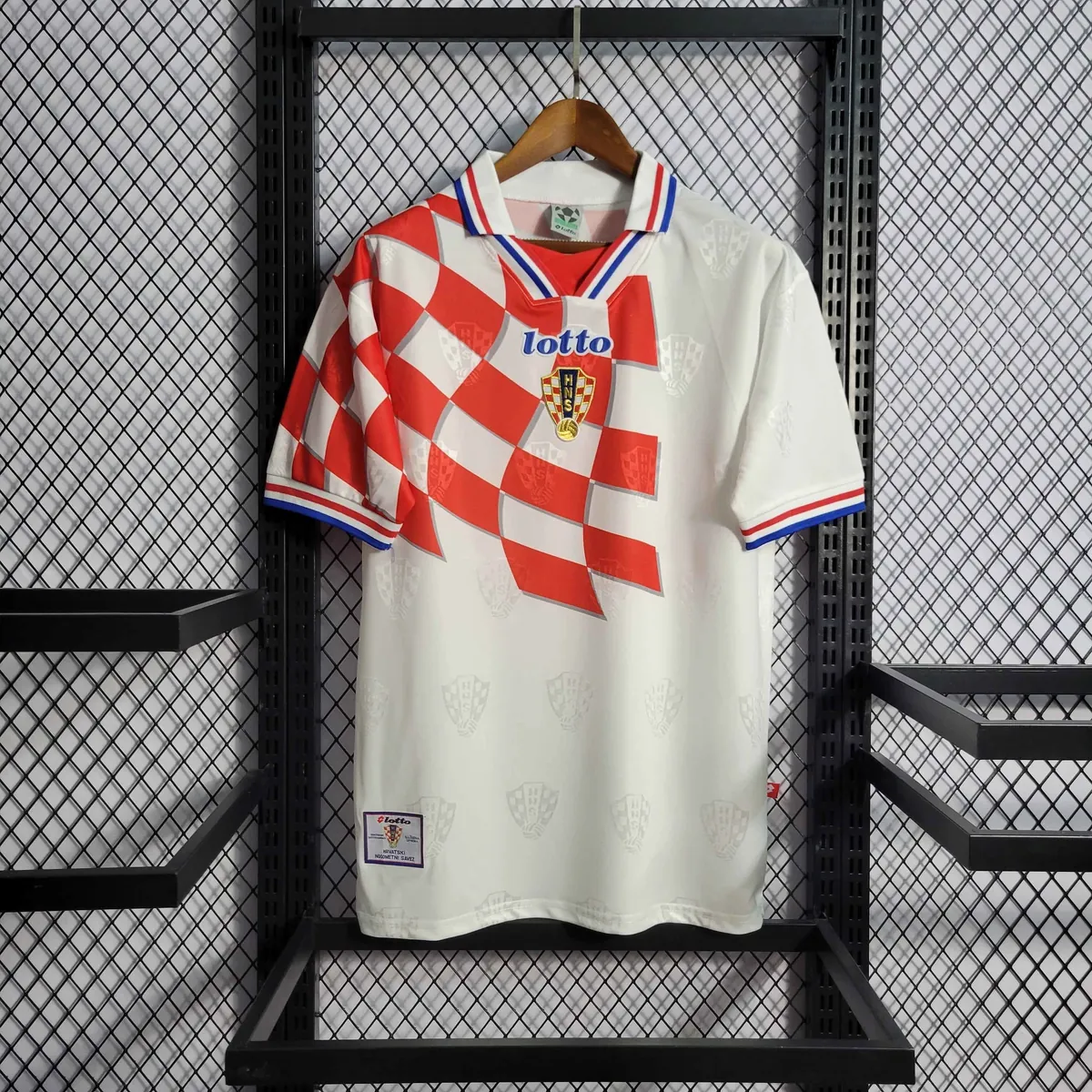 1998 Croatia Home Retro Kit Jersey Supplier Yupoo 9