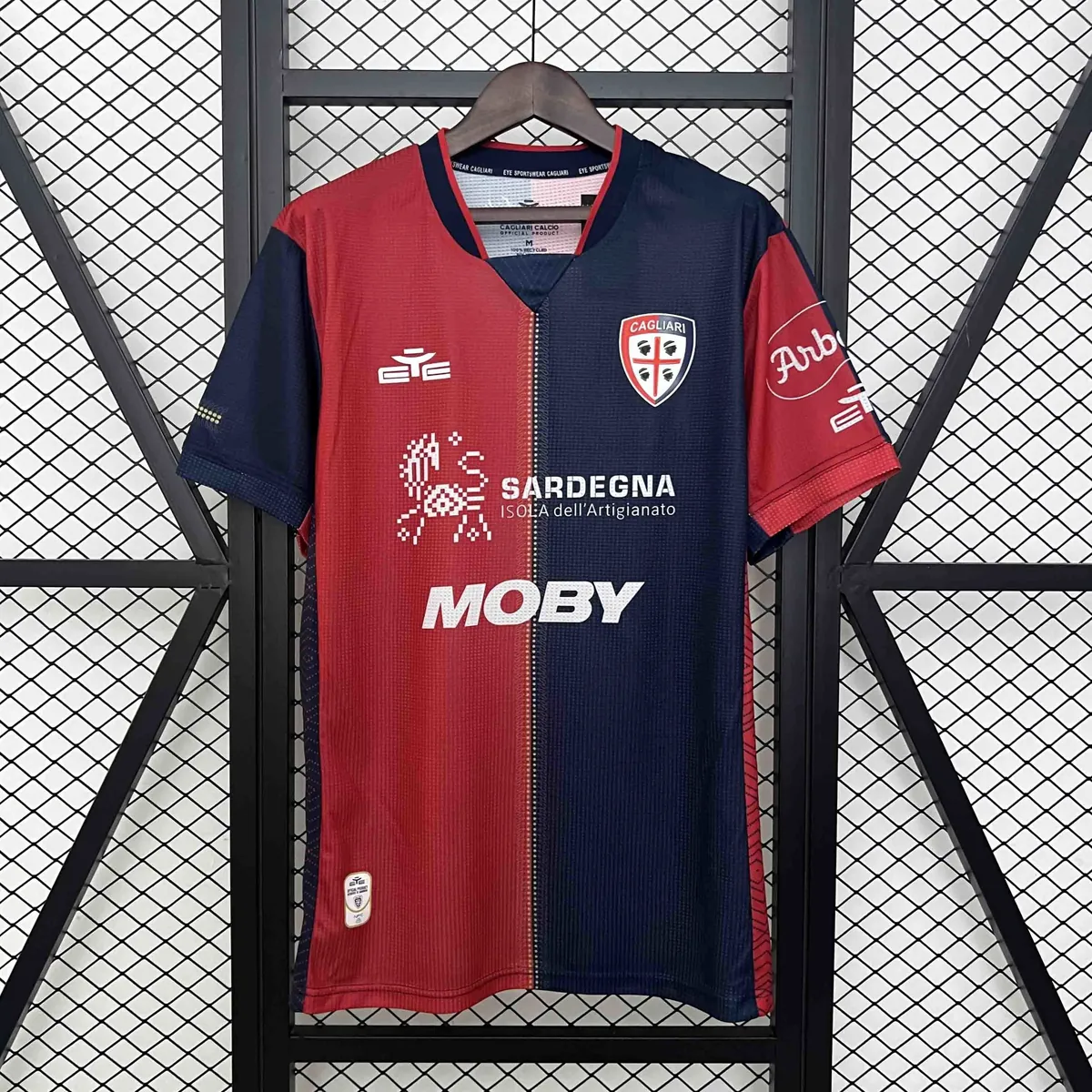 24-25 Cagliari Home Shirt Football Uniforms AAAAJersey Supplier Yupoo 7