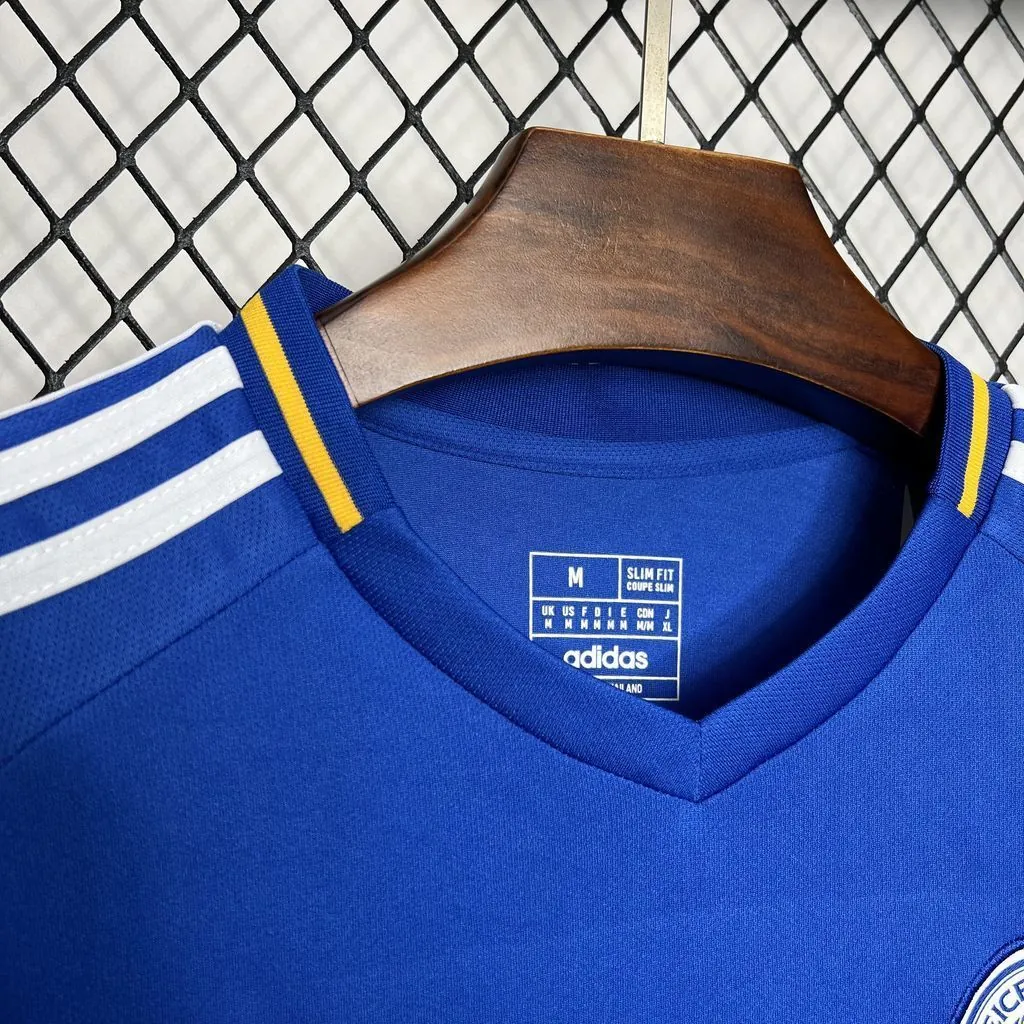 24-25 Leicester City Home Kit Football Uniforms Sport AAAAJersey Yupoo 7