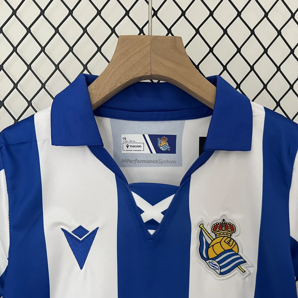 24-25 Real Sociedad Home Kid Kits Youth Apparels Sport AAAAJersey Yupoo 5