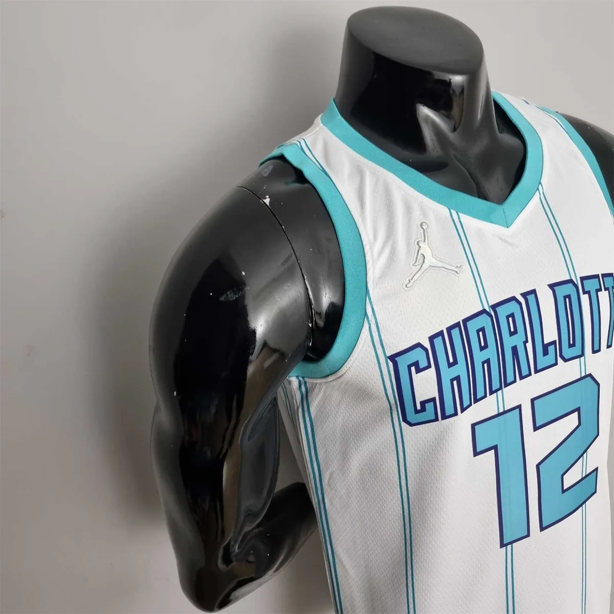 75th Anniversary Oubre #12 Charlotte Hornets White NBA Jersey 2