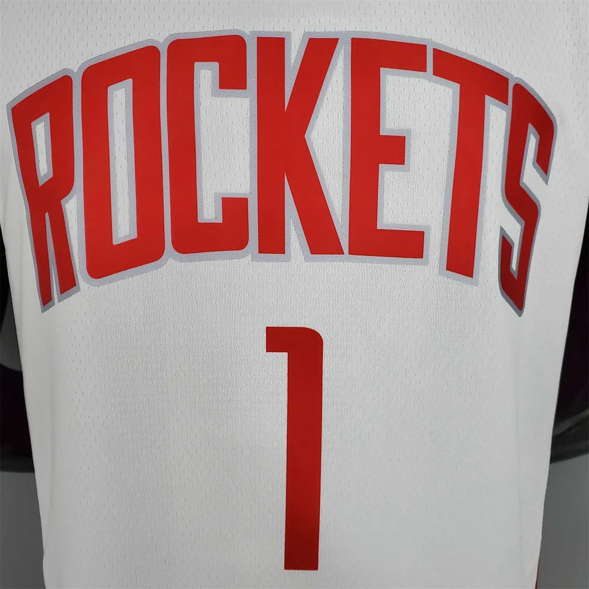 2021 McGRADY#1 Rockets White 1