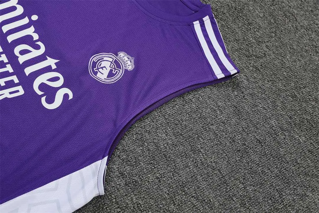 22-23 Real Madrid training suit kit Purple 8