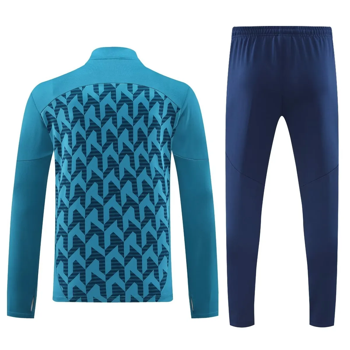 24-25 Marseille Long Sleeve Training Suit Football Shirts 2