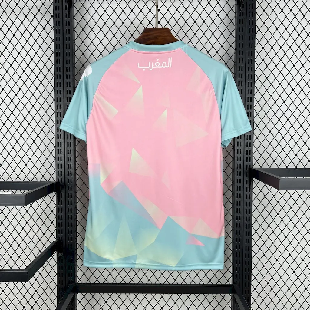2025 Morocco Special Edition Pink Shirt Soccer Uniform AAAAJersey Supply Yupoo 2