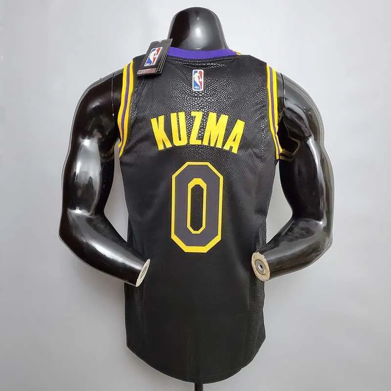 KUZMA #0 Lakers black 6
