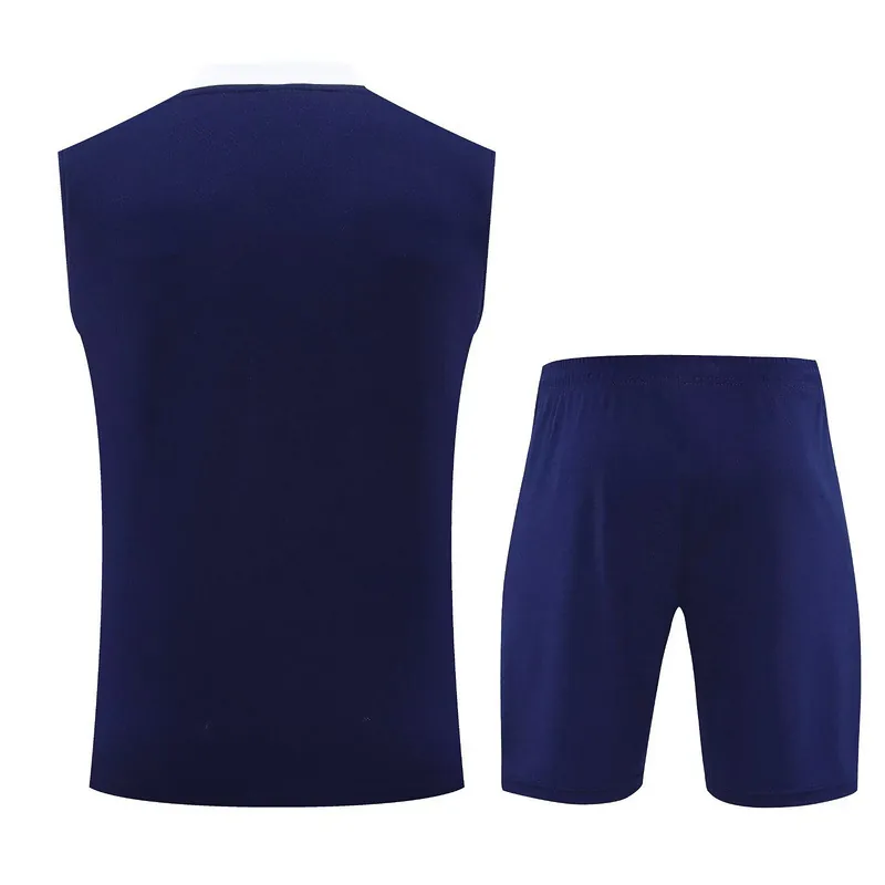 25-26 Inter Milan Training Kits Navy Football Vest Suits 2