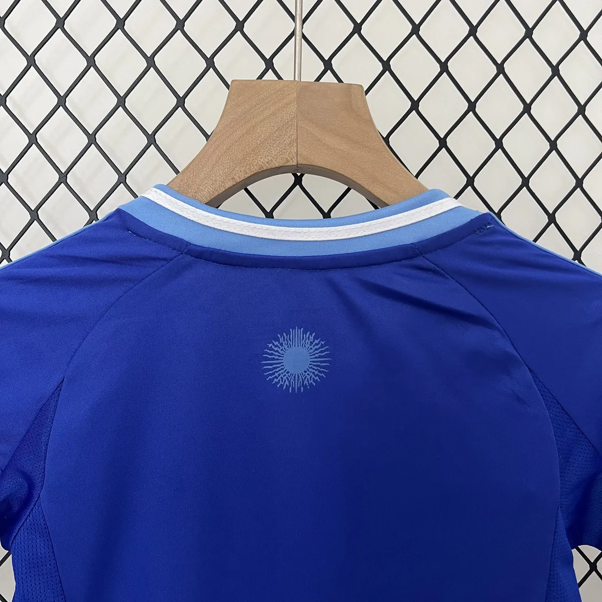 2024 Argentina Away Kid Kits Copa America Children Sets Football Replicas Yupoo 4