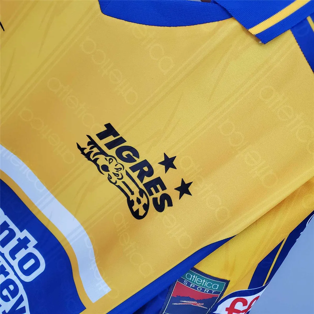99-00 Tigres UANL Home Retro Kit Soccer Jerseys Yupoo 2