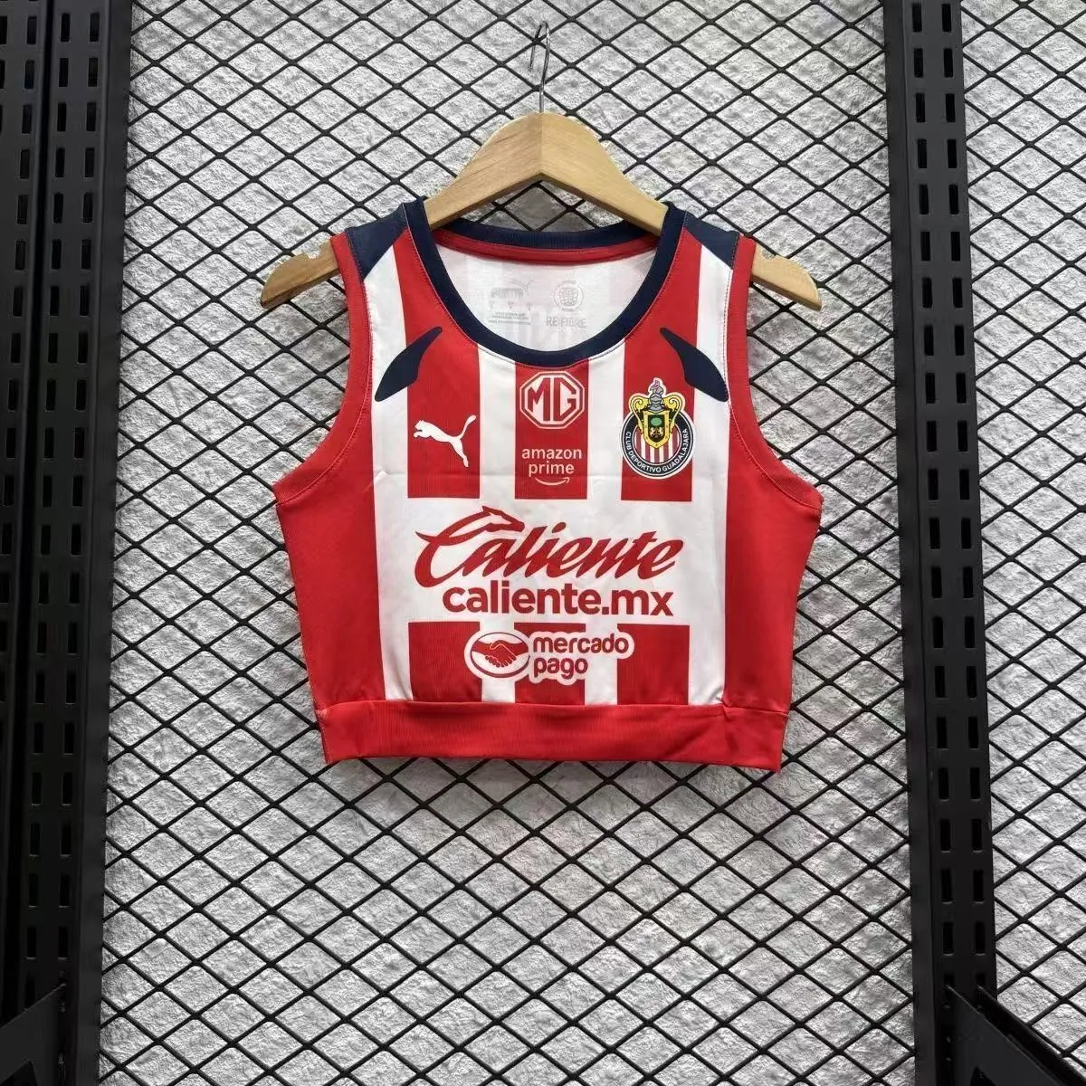 25-26 Chivas Home Women Yoga Vest Kit Soccer T-Shirt AAAAJersey Supply Yupoo 2