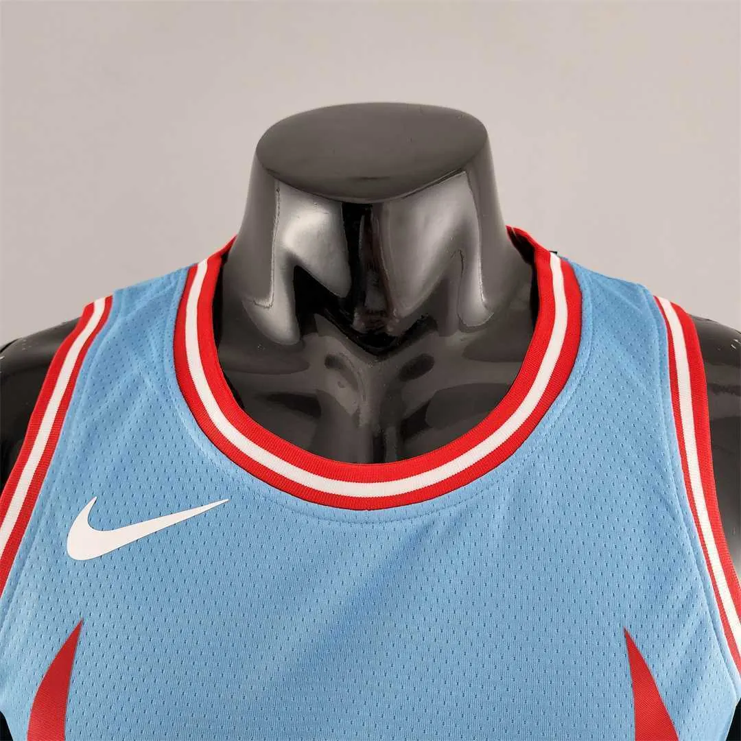 Chicago Bulls ROSE#1 Blue NBA Jersey 2