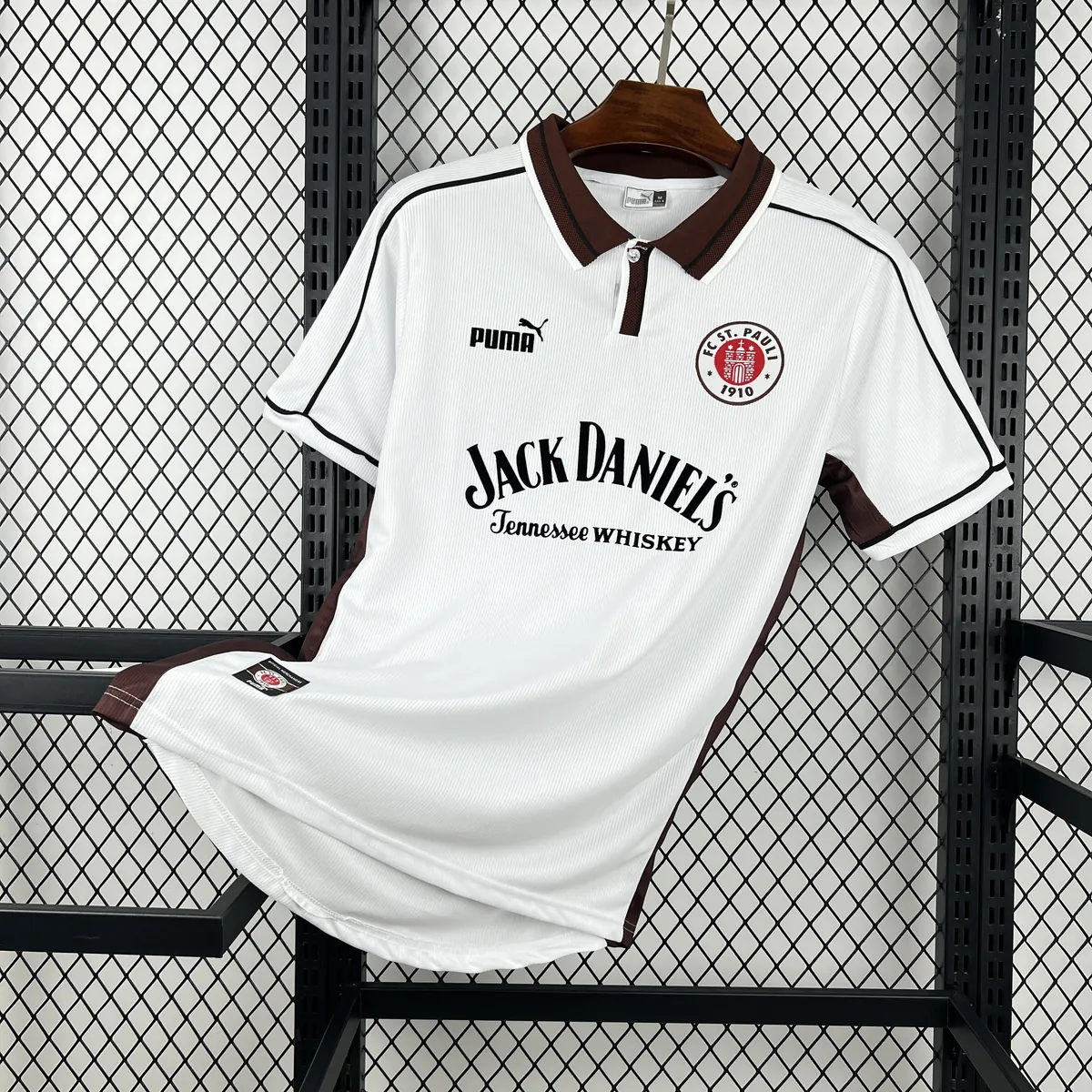 1999-00 St. Pauli Home Football Retro Kit Vintage T-Shirt AAAAJersey Wholesale Yupoo 7