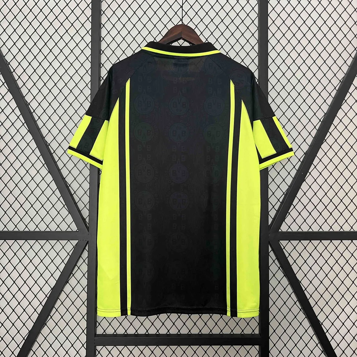 96-97 Dortmund BVB Away Retro Kit Vintage Shirt Best Wholesale Yupoo 1