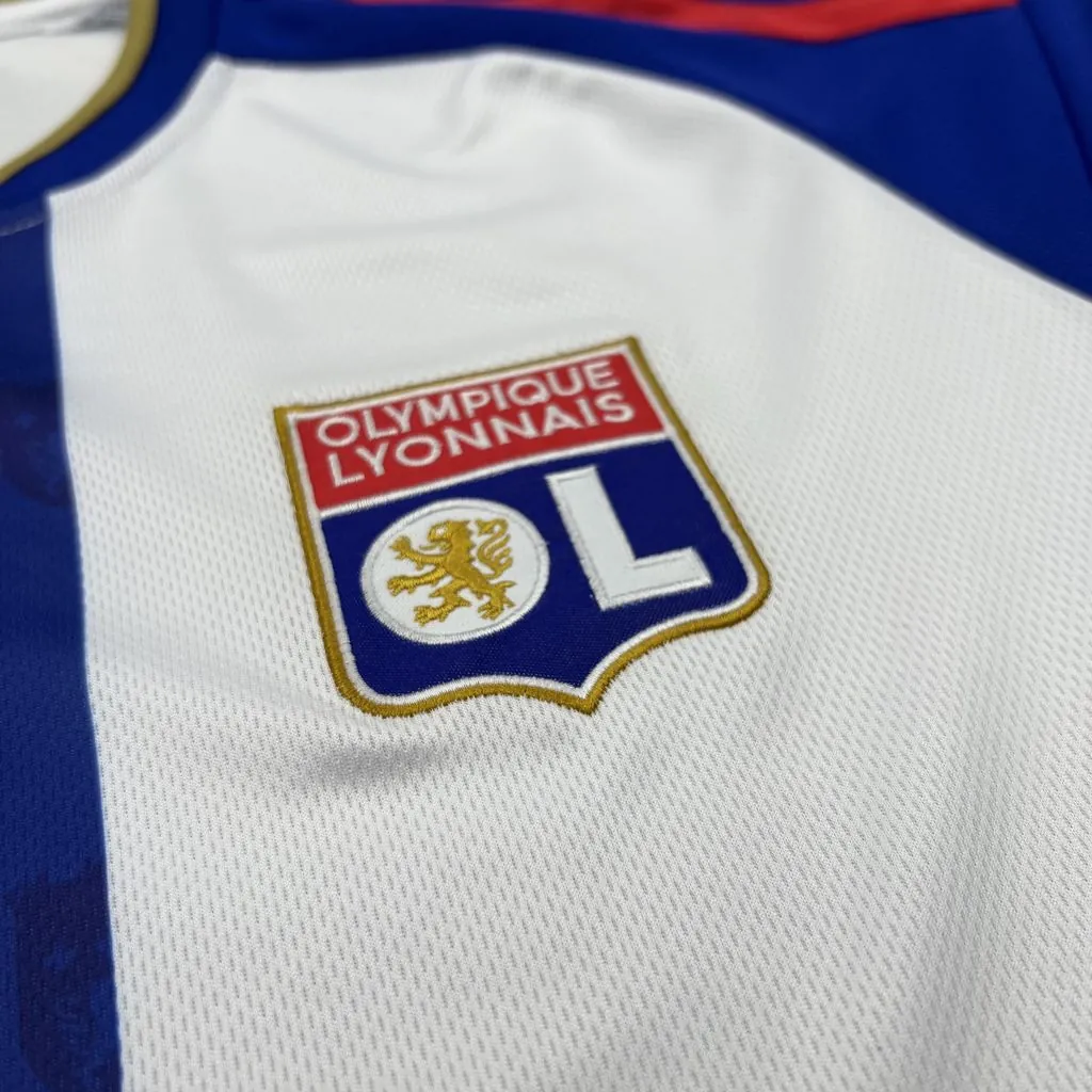26-27 Lyon Mens Home Kit Football T-Shirt AAAAJersey Supply Yupoo 8 1