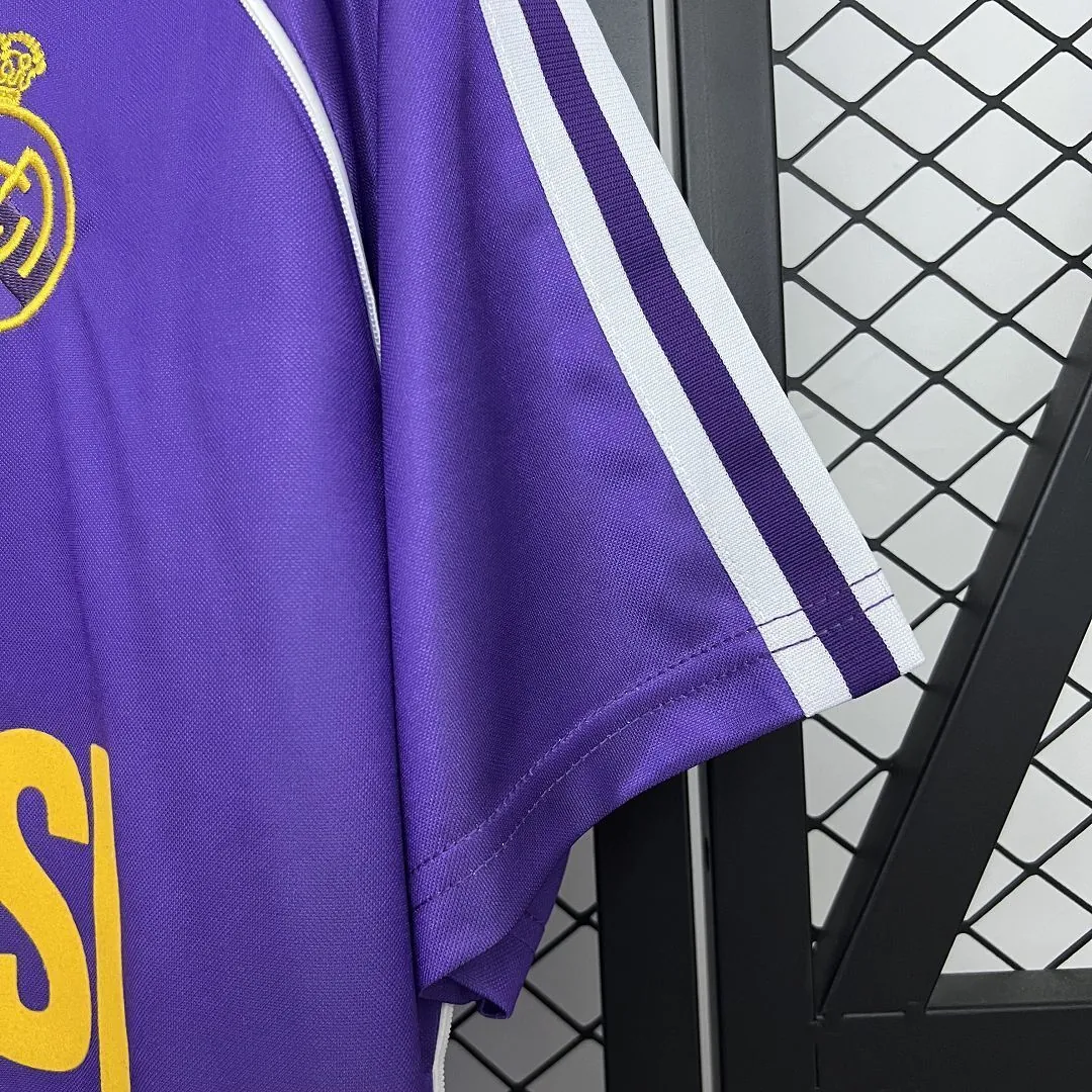 84-85 Real Madrid Away Retro Kit Vintage Shirt AAAAJersey Wholesale Yupoo 6