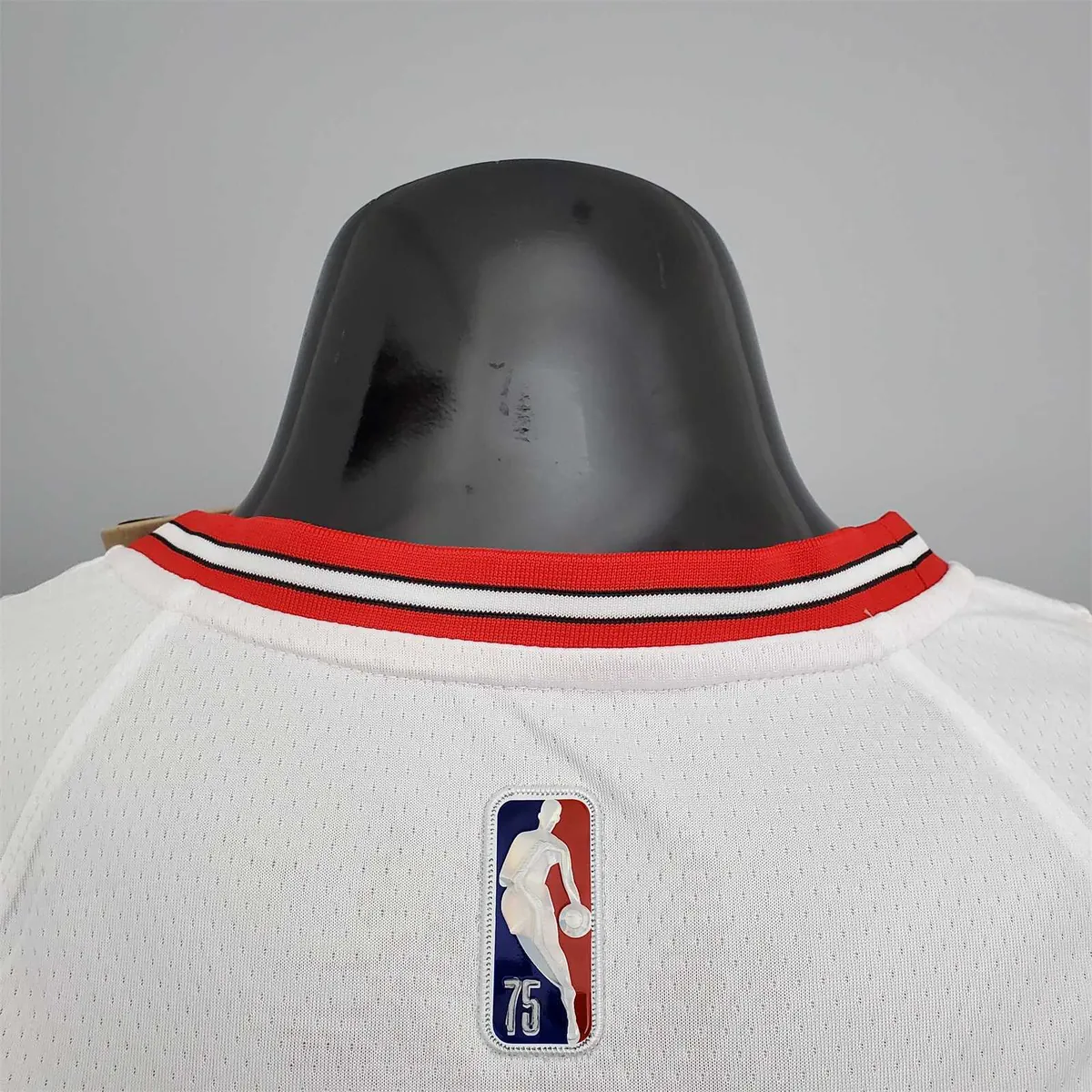 75th Anniversary Pippen #33 Bulls White 7