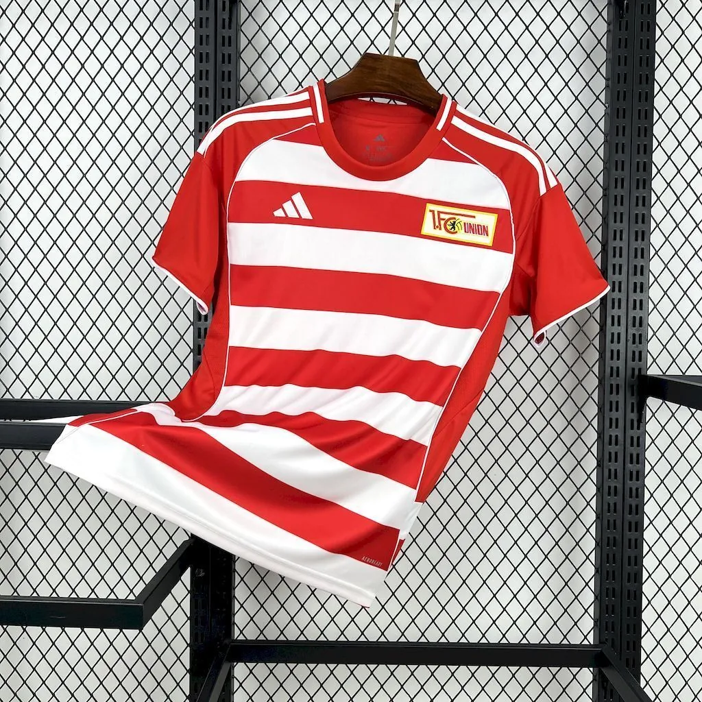25-26 Union Berlin Home Kit Football Shirt Soccer Uniforms Soccer AAAAJersey Supplier Yupoo 7