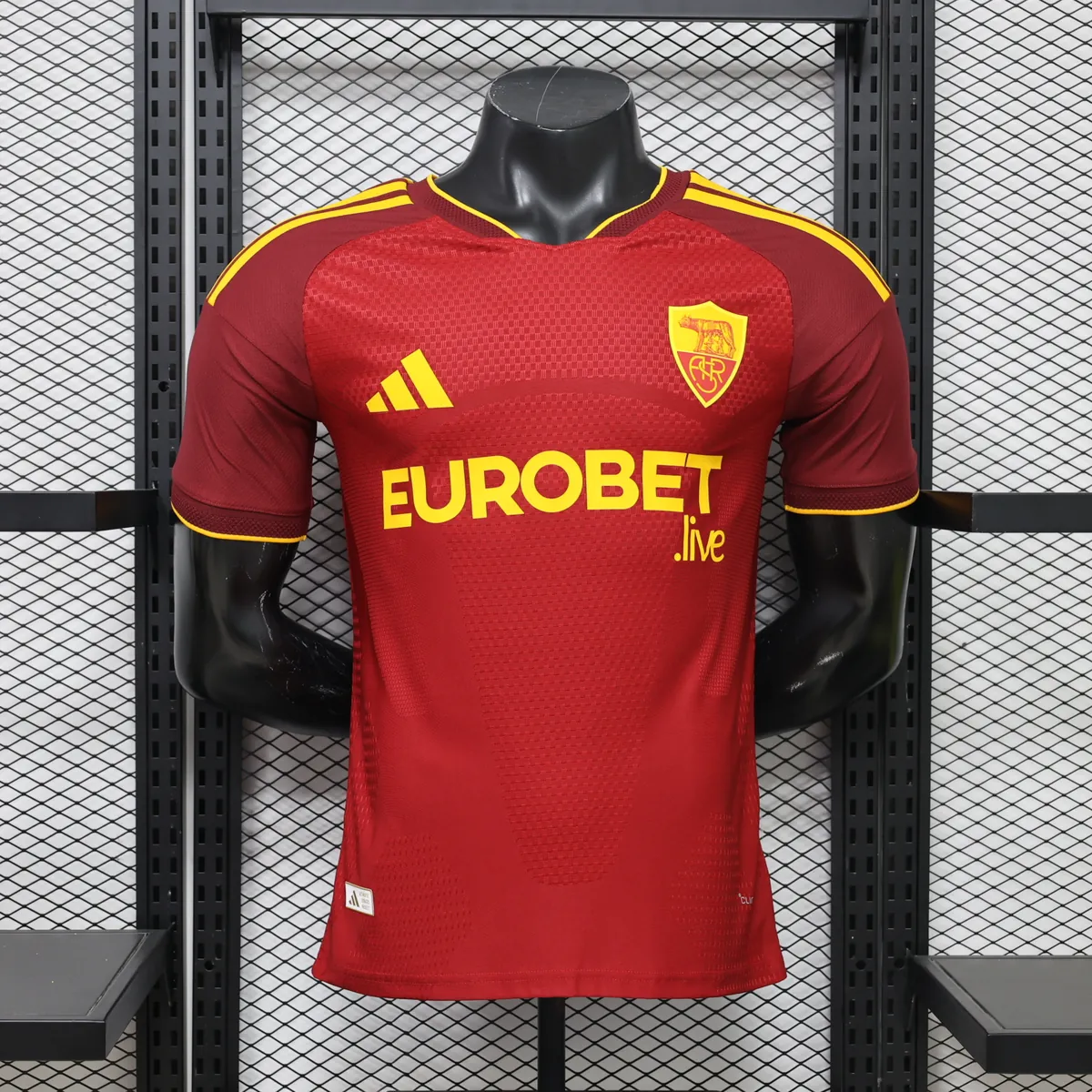 26-27 Roma Mens Home Kit Soccer Player Version T-Shirt AAAAJersey Supplier Yupoo 8 3