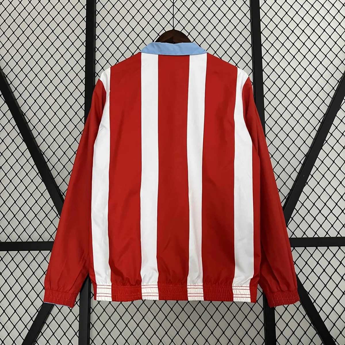 23-24 Manchester City Reversible Windbreaker Red&Blue Double-Sides Jacket Soccer Jerseys For Sa 2