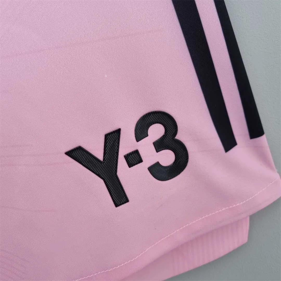 22-23 Real Madrid Y3 pink shorts 2
