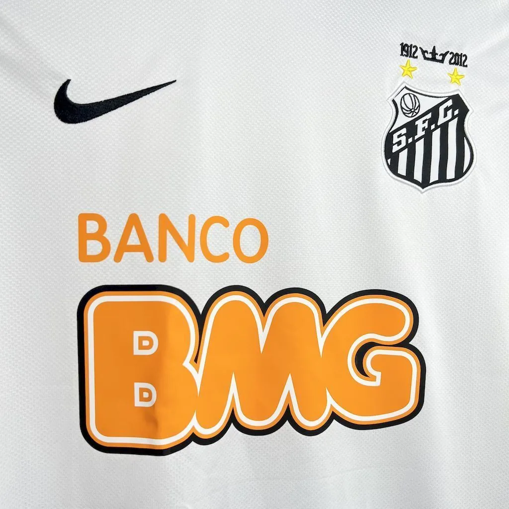 12-13 Santos Home Long Sleeve Retro Kit Vintage Shirt AAAAJersey Supplier Yupoo 1