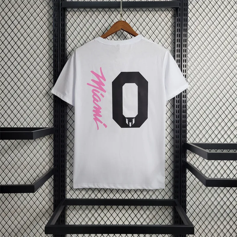 23-24 Inter Miami Casual Shirt White Size S-XXL Soccer Jerseys 1