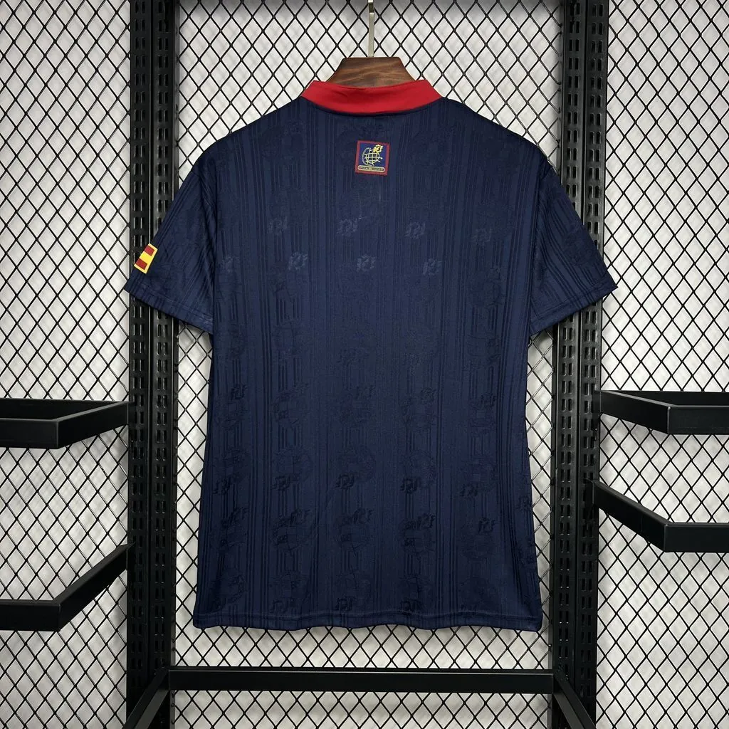 1996 Spain Away Retro Kit Vintage Shirt Sport AAAAJersey Yupoo 1